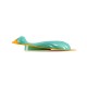 OKBaby Ducka Funny Toilet Seat Reducer With Slip-Proof Edge Pistagreen