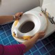 OKBaby Ducka Funny Toilet Seat Reducer With Slip-Proof Edge White