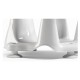 OKBaby Flipper Evolution Bath Seat With Slip-Free Rubber White