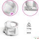 OKBaby Flipper Evolution Bath Seat With Slip-Free Rubber White