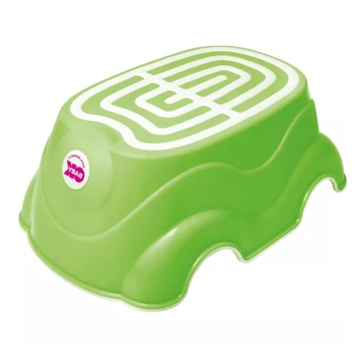OKBaby Herbie Slip-Proof Step-Up Stool Green