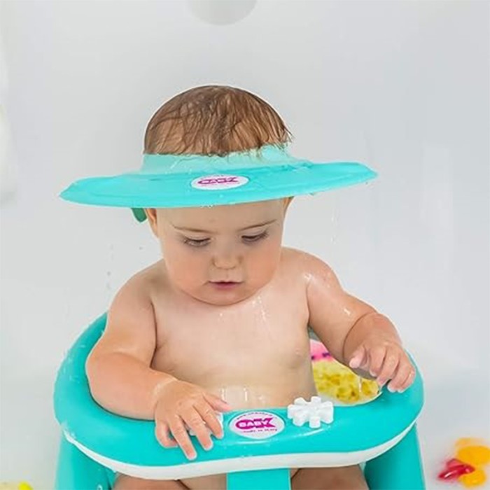 OKBaby Hippo Bath Ring For Head Pista Green