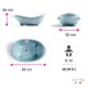 OKBaby Laguna Wide And Spacious Tub Light Blue