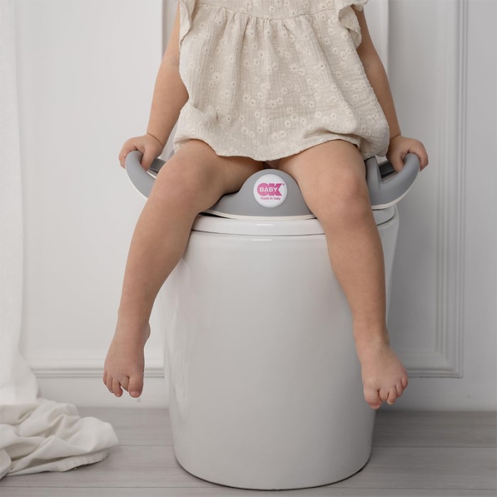 OKBaby Pinguo Soft Toilet Seat Reducer Grey