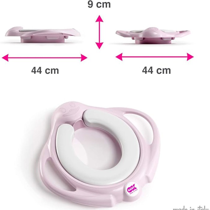 OKBaby Pinguo Soft Toilet Seat Reducer Light Pink
