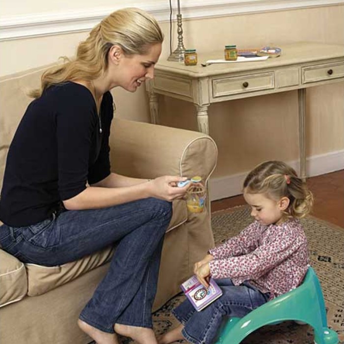 OKBaby Pouf Handy-Andy Bath Seat Pista Green