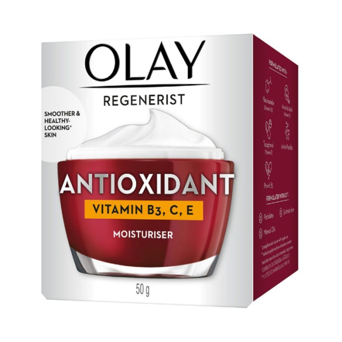 Olay Antioxidant Moisturiser W/ Vitamin B3, C & E 50g