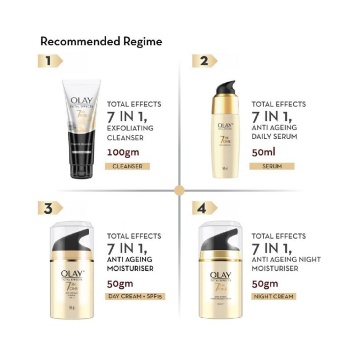 Olay Facewash Total Effects 7 in - 1 Age - Defying Cleanser 150g
