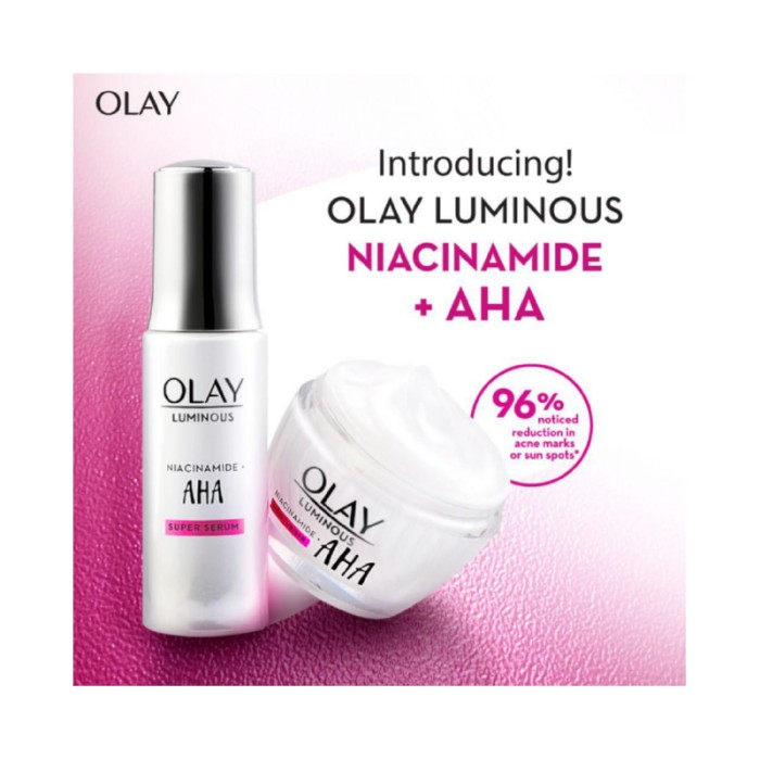 Olay Luminous Niacinamide & AHA Face Cream Moisturizer 50g