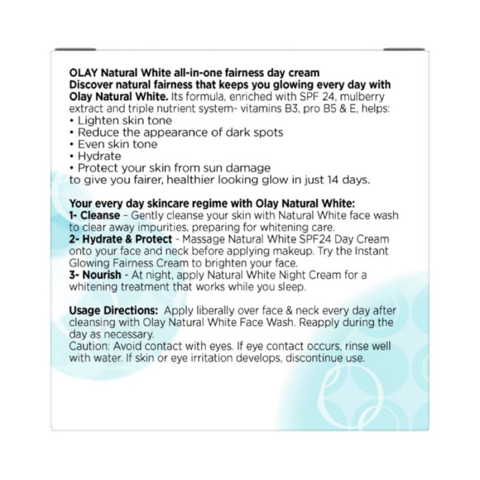Olay Natural Aura Glowing Radiance Cream SPF 15 100g