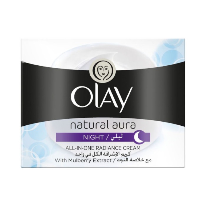 Olay Natural White All In - One Fairness Night Cream 50g