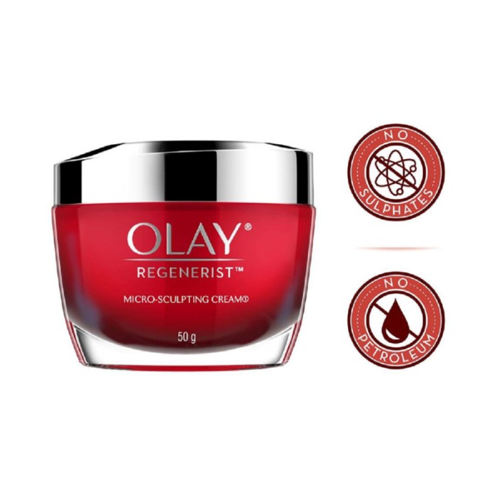 Olay Regenerist Micro Sculping Cream With Hyaluronic Acid 50g