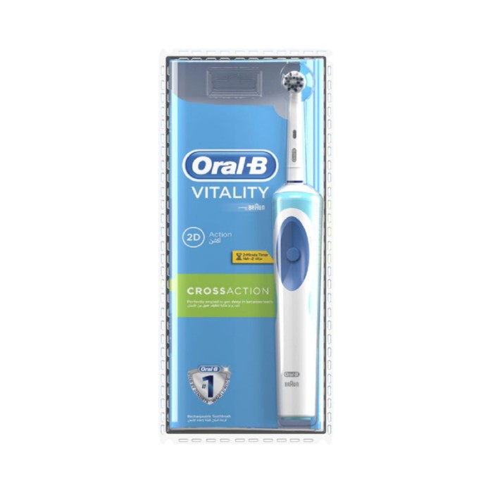 Braun Oral-B D12 Clam Shell Packing Rechargeable Toothbrush