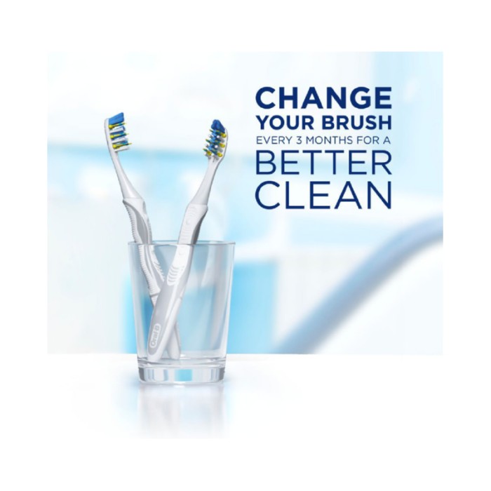 Oral-B 3D White Luxury Pro Flex Toothbrush Medium Buy1Get1