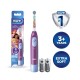 Oral B Battery Toothbrush Featuring Disney Princes for Kids 3+, Precision Clean, Plaque removal, Healthy Gums