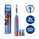Oral B Battery Toothbrush Featuring Marvel Spiderman for Kids 3+, Precision Clean, Plaque removal, Healthy Gums