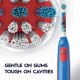 Oral B Battery Toothbrush Featuring Marvel Spiderman for Kids 3+, Precision Clean, Plaque removal, Healthy Gums