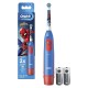 Oral B Battery Toothbrush Featuring Marvel Spiderman for Kids 3+, Precision Clean, Plaque removal, Healthy Gums