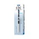 Oral-B Clic Manual Toothbrush W/ Replaceable Brush Head - Onyx Silver