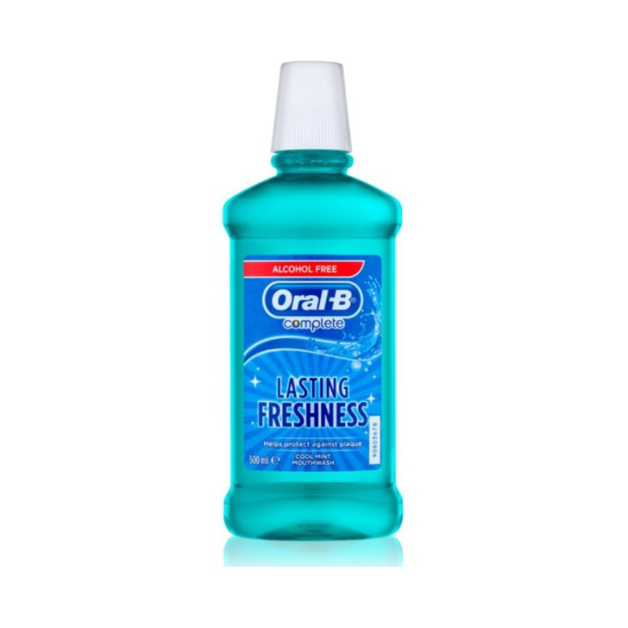 Oral-B Complete Freshness Cool Mint Mouthwash 500ml