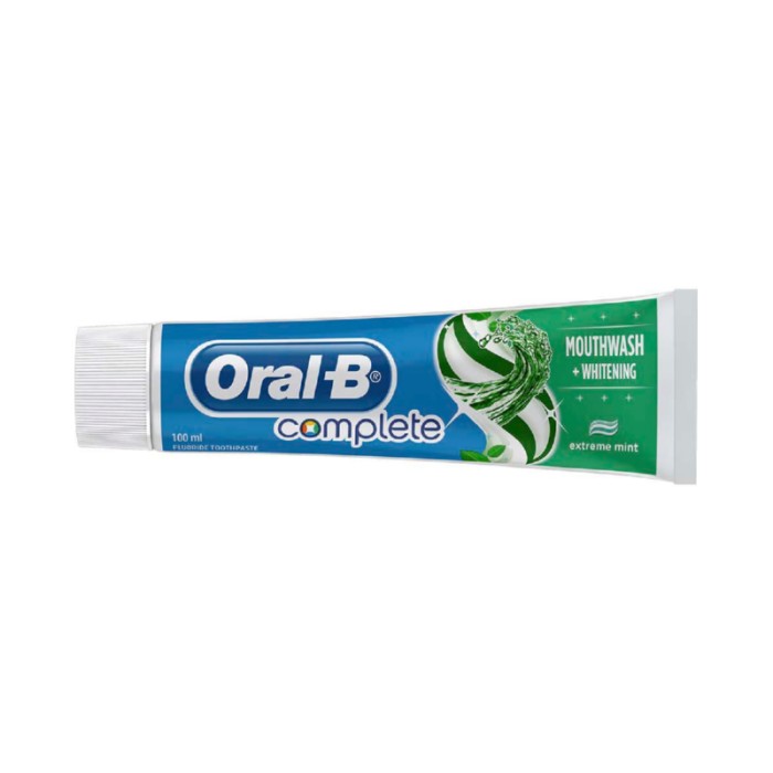 Oral-B Complete Mouthwash + Whitening Toothpaste 100ml