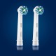 Oral B Cross Action Replacement Brush Heads, Compatible with all Oral B rechargeable handles
