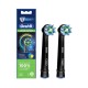 Oral-B CrossAction Replacement Brush Head Pack Of 2 - Black