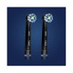 Oral-B CrossAction Replacement Brush Head Pack Of 2 - Black
