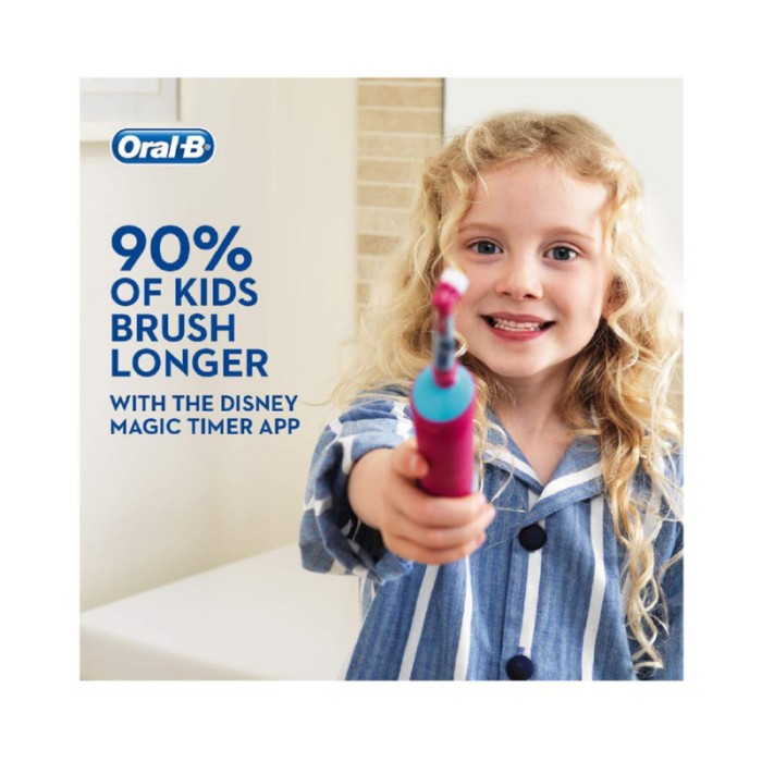 Oral-B D12.513K Frozen Vitality Rechargeable Kids Toothbrush
