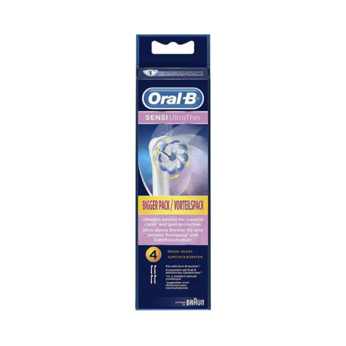 Oral-B EB 60 4 Sensi Ultra Thin Brush Heads 4Pcs