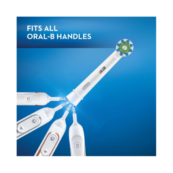 Oral-B EB50 - 2 Cross Action Replacement Brush Heads 2Pcs