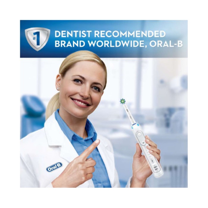Oral-B EB50 - 2 Cross Action Replacement Brush Heads 2Pcs