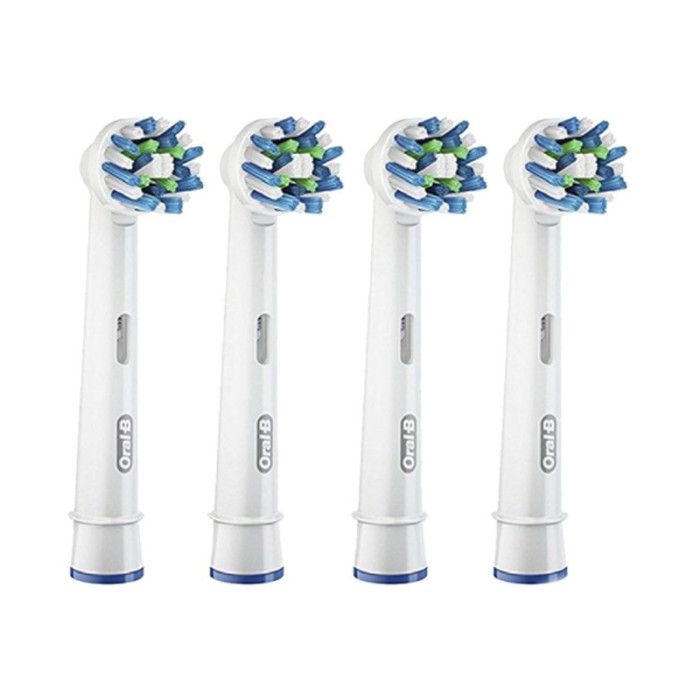 Oral-B EB50 - 4 Cross Action Replacement Brush Heads 4Pcs