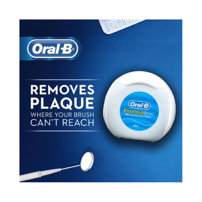 Oral-B Essential Floss Unwaxed 50m
