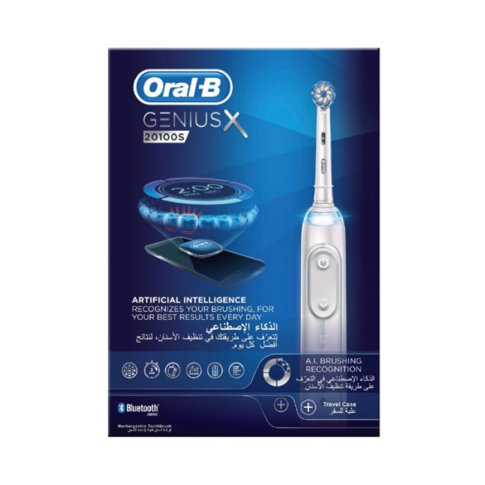 Oral-B GeniusX 20100S Artificial Intelligence Electric Toothbrush
