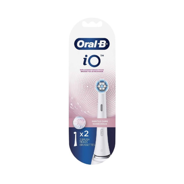 Oral-B Gentle Care iO Replacement Brush Heads - White