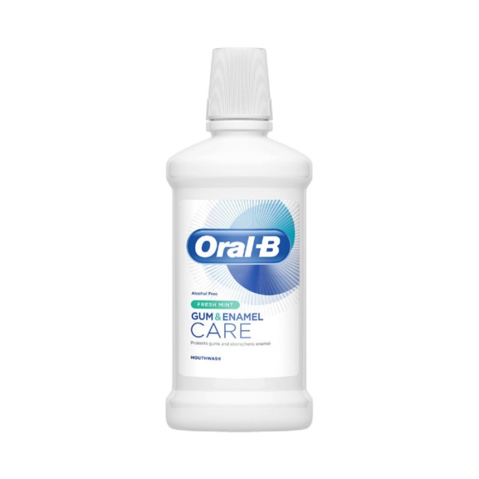 Oral-B Gum & Enamel Care Fresh Mint Mouthwash 500ml