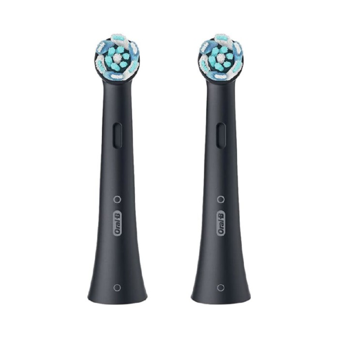 Oral-B iO Ultimate Clean Black Toothbrush Heads Pack Of 2