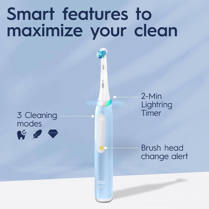 Oral B iO3 Series 3 Rechargeable Electric Toothbrush Blue