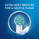 Oral B Kids 3+ Years Frozen Rechargeable Toothbrush, Round Brush Head & Extra Soft Bristles with Travel case