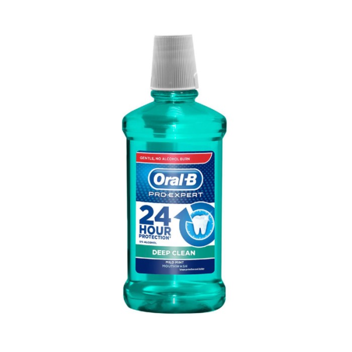Oral-B Pro Expert Deep Clean Mild Mint Mouthwash 500ml