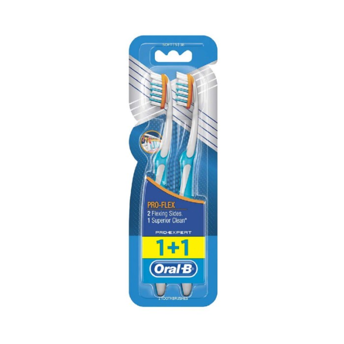 Oral-B Pro - Expert Pro - Flex Soft Manual Toothbrush 38s