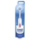 Oral B Revolution Battery Toothbrush 1 Brush Head with 2min timer and round brush head, 2 AA Batteries included
