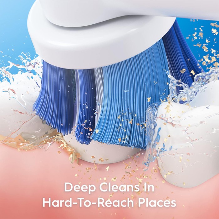 Oral B Revolution Battery Toothbrush 1 Brush Head with 2min timer and round brush head, 2 AA Batteries included