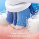 Oral B Revolution Battery Toothbrush 1 Brush Head with 2min timer and round brush head, 2 AA Batteries included