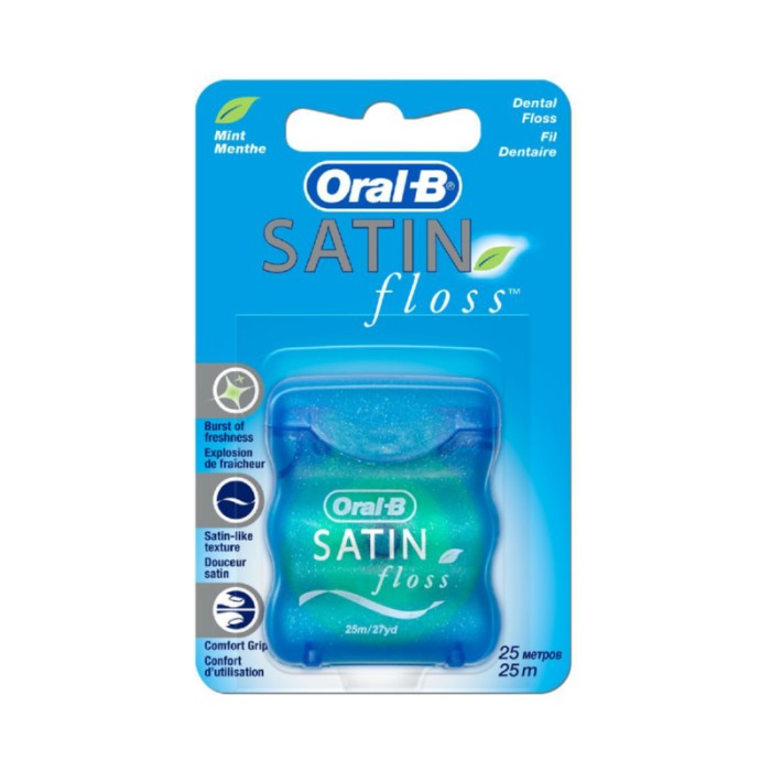 Oral-B Satin Floss Mint 25m