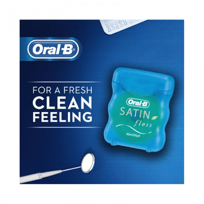 Oral-B Satin Floss Mint 25m