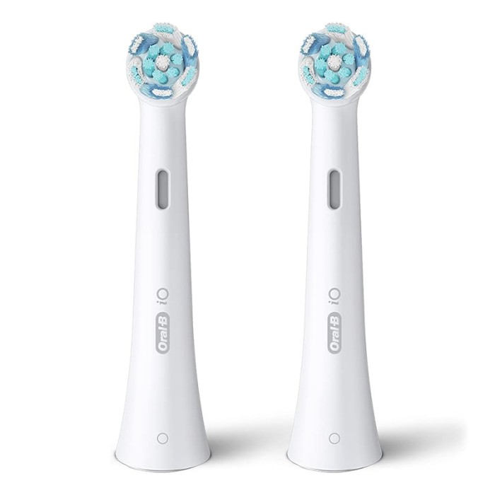 Oral B Ultimate Clean iO Rechargeable Toothbrush Refill Brush Heads, Compatiable with All Oral B iO Handles, White