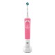 Oral B Vitality 100 Cross Action Rechargeable Toothbrush Pink