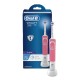 Oral B Vitality 100 Cross Action Rechargeable Toothbrush Pink
